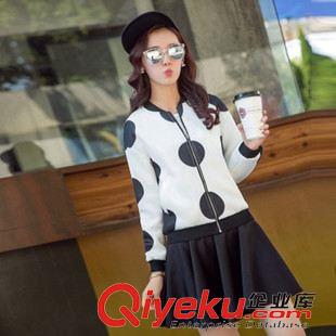秋裝-外套 2015秋裝新款女裝外套韓版 時尚短款外套女棒球服原始圖片2