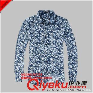 襯衫 工廠定做精品男士襯衫 男士2013新款全棉修身短袖格子襯衫