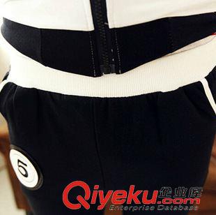 情侶褲子 2014新品 嘻街舞褲拉鏈休閑運動褲練功長褲男女情侶裝潮 實拍原始圖片2