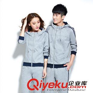 春秋款 新款低價(jià)促銷 韓版帶帽休閑衛(wèi)衣 加厚抓絨外套 情侶裝 班服