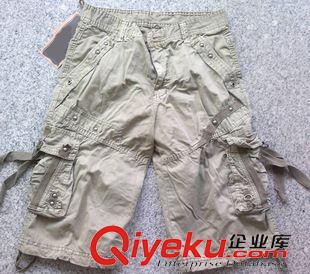 休閑褲 工廠定做男士大碼工裝短褲 男休閑中褲 夏裝男士潮五分褲原始圖片2