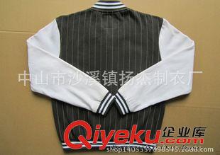 童裝 工廠定做秋裝新款兒童棒球衫 中大童運(yùn)動(dòng)夾克開衫棒球服定做原始圖片2