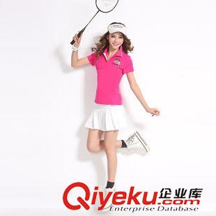 2015夏款裙套裝 2015年夏季新款短袖女式運動休閑套裝 修身夏款短袖迷你裙套裝女