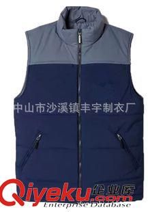背心/馬甲 工廠定做戶外運(yùn)動休閑男式棉加厚馬甲背心秋冬馬甲訂做承接外貿(mào)單原始圖片2