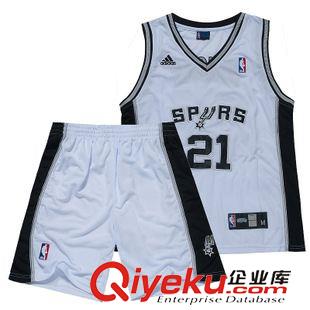 藍球服 批發(fā)爆款夏季男士籃球服套裝運動藍球衣 馬刺1號9號21號  可印字原始圖片2