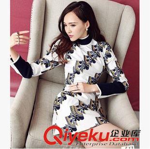 時(shí)尚連衣裙 2015秋裝包臀夜店連衣裙性感韓版L氣質(zhì)打底裙顯瘦小禮服