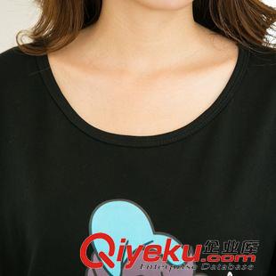 親子裝 親子裝秋裝2015款一家三口秋裝衛衣母女裝卡通套裝原始圖片2
