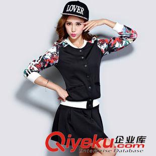 11-15 849##新款兩件套顯瘦休閑套裝A字半身裙褲套裙棒球服網球服原始圖片2