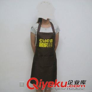 圍裙 圍裙定做可印LOGO廣告圍裙 超市工作服務(wù)員圍裙定制