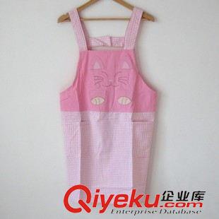 圍裙 批發(fā)定制 logo時尚 咖啡餐廳服務員工作服超市奶茶店廚房男女圍裙原始圖片3