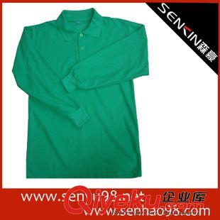 純棉T恤衫 工作休閑促銷(xiāo)滌棉長(zhǎng)袖T恤原始圖片3