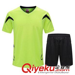 球衣 兒童足球服球衣男童足球服套裝中小學(xué)生隊(duì)服短袖足球訓(xùn)練服原始圖片3
