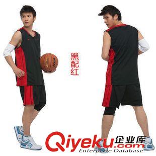 球衣 正品運動男款夏籃球服籃球衣 訓(xùn)練服 隊服套裝 可印號印字定制原始圖片2