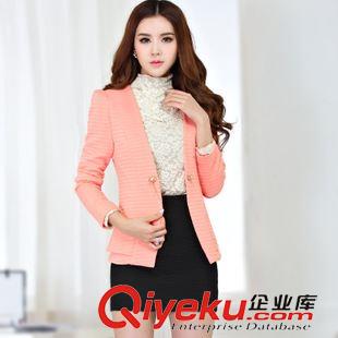 小西裝 秋裝女外套新款韓版小西裝女短款OL修身小西服女原始圖片3