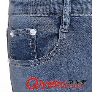 牛仔短褲 1夏季新款韓版女裝修身顯瘦牛仔背帶短褲原始圖片3
