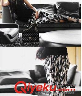 哈倫褲 1夏新款韓版女裝豹紋時尚休閑百搭大碼哈倫褲原始圖片2