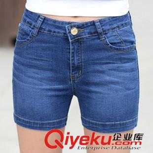 半身裙 短褲 2015夏季新款韓版時尚大碼女裝牛仔短褲 女褲批發(fā)原始圖片2