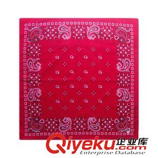 其他 新款時尚全棉方巾潮流bandana 印花手帕純棉頭巾絲網(wǎng)印花品質(zhì)保證