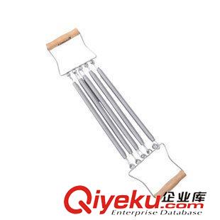臂力器 拉力器 批發(fā)zp新人王木柄彈簧拉力器/ 彈力絲鍍鎳不生銹/可調(diào)節(jié)彈簧