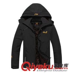 沖鋒衣 冬季新款加絨保暖加厚戶外沖鋒衣 防水防風登山沖鋒衣男士沖鋒衣原始圖片3