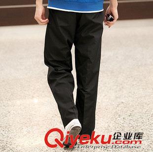 休閑長褲 廠家直銷休閑褲針織衛(wèi)褲男運動褲休閑修身型男士長褲子男褲潮冬季原始圖片3