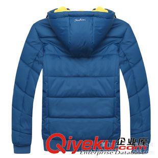 棉衣 直銷淘寶爆款棉衣男士休閑加厚加絨外套韓版棉服批發(fā)代理一件代發(fā)原始圖片2