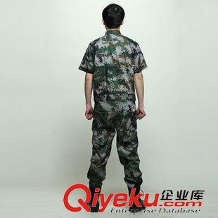 人氣熱賣 07陸J夏季迷彩服短袖勞保工作服 學(xué)生軍訓(xùn)迷彩服 戶外作訓(xùn)服套裝