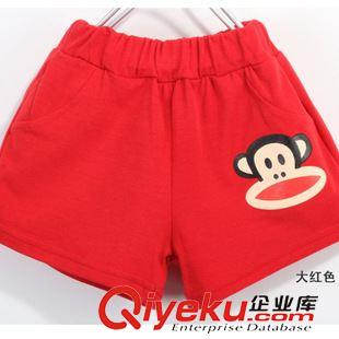 【2015春夏新品】 卡通猴短褲 2015百搭韓版 時尚兒童熱褲 糖果色童褲子寶寶短褲原始圖片3