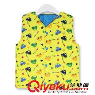 【女童專區(qū)】 2015秋冬新款兒童羽絨棉服裝卡通繡花邊男童女童保暖坎肩馬甲背心