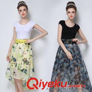 6/6上新 歐洲站夏季新款時尚dp蕾絲拼接性感修身短袖T恤 批發(fā)原始圖片3