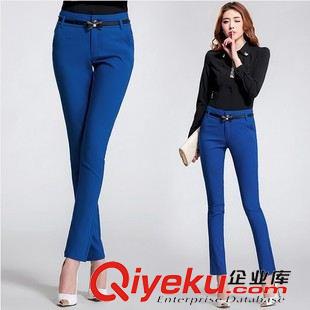 休閑褲（CASUAL PANTS） 女式精品2015新款休閑褲 OL顯瘦糖果色小腳褲 鉛筆褲 優(yōu)質(zhì)面料