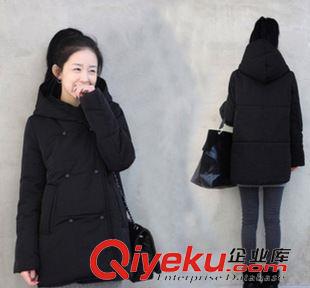 羽絨服 棉服專區(qū)（down coat） 歐洲站2015秋冬新款棉衣 中長(zhǎng)款加厚保暖雙排扣大碼棉衣 潮棉服