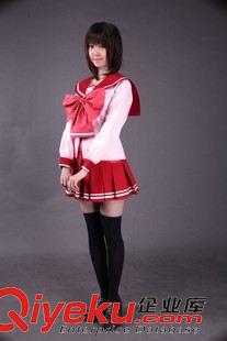 To heart 2 cosplay 動漫服裝批發(fā) To heart 2 -向坂環(huán)裝1代-冬裝水手服-D4