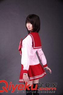 To heart 2 cosplay 動漫服裝批發(fā) To heart 2 -向坂環(huán)裝1代-冬裝水手服-D4