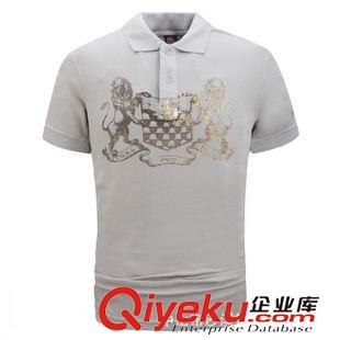 polo衫 【加工定制】承接 文化衫 廣告衫燙金 polo衫 定做 男式短袖t恤原始圖片2