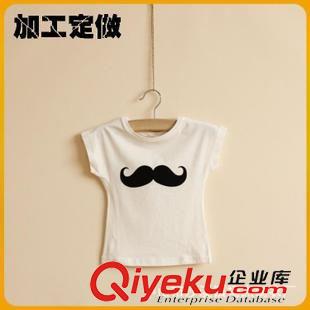 童裝t恤 廠家供應 外貿女式t恤衫 40S純棉拉架平紋  歡迎來電訂做