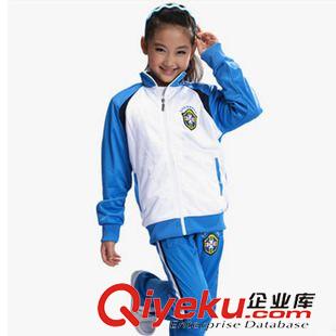 中學(xué)生校服 校服 中學(xué)生校服秋冬套裝 休閑套裝 中大童加大 廠家定做批發(fā)原始圖片3