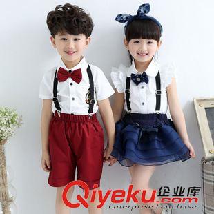 2015年8月3日秋款新品 2015夏裝英倫幼兒園園服韓版中小學(xué)生校服男女兒童裝休閑班服套裝