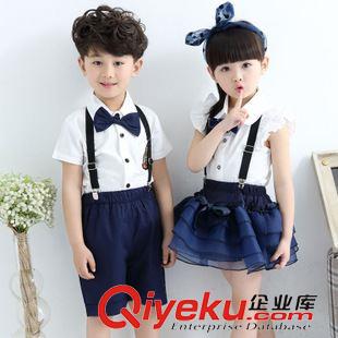 2015年8月3日秋款新品 2015夏裝英倫幼兒園園服韓版中小學(xué)生校服男女兒童裝休閑班服套裝