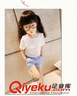 2015年5月夏季新款 女童夏裝2015新款韓版女童套裝明星同款童裝原始圖片2