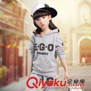 未分類 童裝韓版新款春秋款女童中大童裝一件代發(fā)套頭衛(wèi)衣兩件套裝