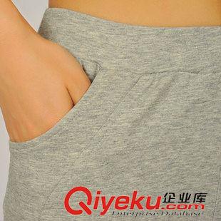 5分運動褲 2013新款 夏裝時尚女裝休閑女士熱褲運動棉短褲街頭女褲 {df}運動原始圖片3