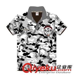 tj銷售 QEOK品牌男式T恤女 外貿翻領休閑迷彩服短袖 tj作訓服軍迷裝備