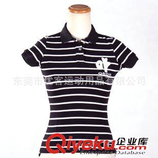 女裝POLO 外貿(mào)女式運(yùn)動(dòng)T恤繡花短袖polo翻領(lǐng)QEOK品牌運(yùn)動(dòng)服斷碼清貨polo衫