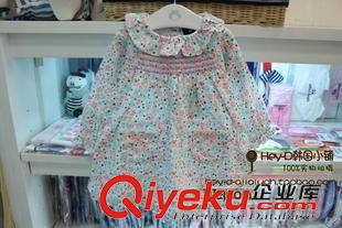 女童現貨 2015年秋季新款女寶襯衫爆款裙子