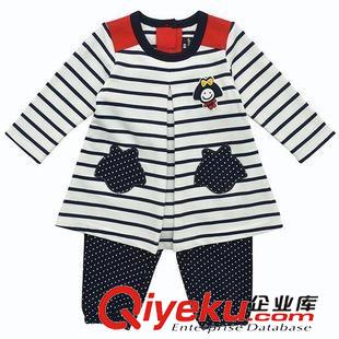 女童現(xiàn)貨 韓國(guó)原單愛(ài)蒂蓓爾 2015秋款女寶套裝 批發(fā)