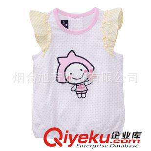 夏款 韓國(guó)夏季童裝aitch pall女寶寶粉白胸前蝴蝶結(jié)算短袖T現(xiàn)貨批發(fā)