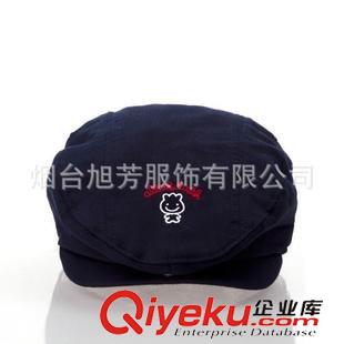 春秋款 現(xiàn)貨批發(fā)春秋黃色可愛兒童帽子/寶寶帽子/套頭帽 針織線帽