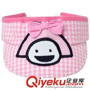 夏款 夏季新款兒童帽子/寶寶純棉帽子女寶空頂帽