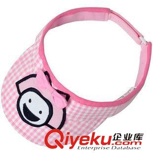 夏款 夏季新款兒童帽子/寶寶純棉帽子女寶空頂帽原始圖片2